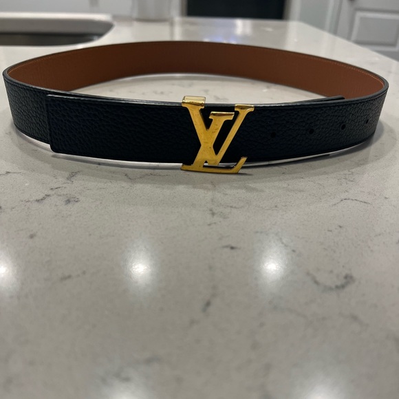Louis Vuitton 30MM  reversible calf leather belt - Picture 3 of 11